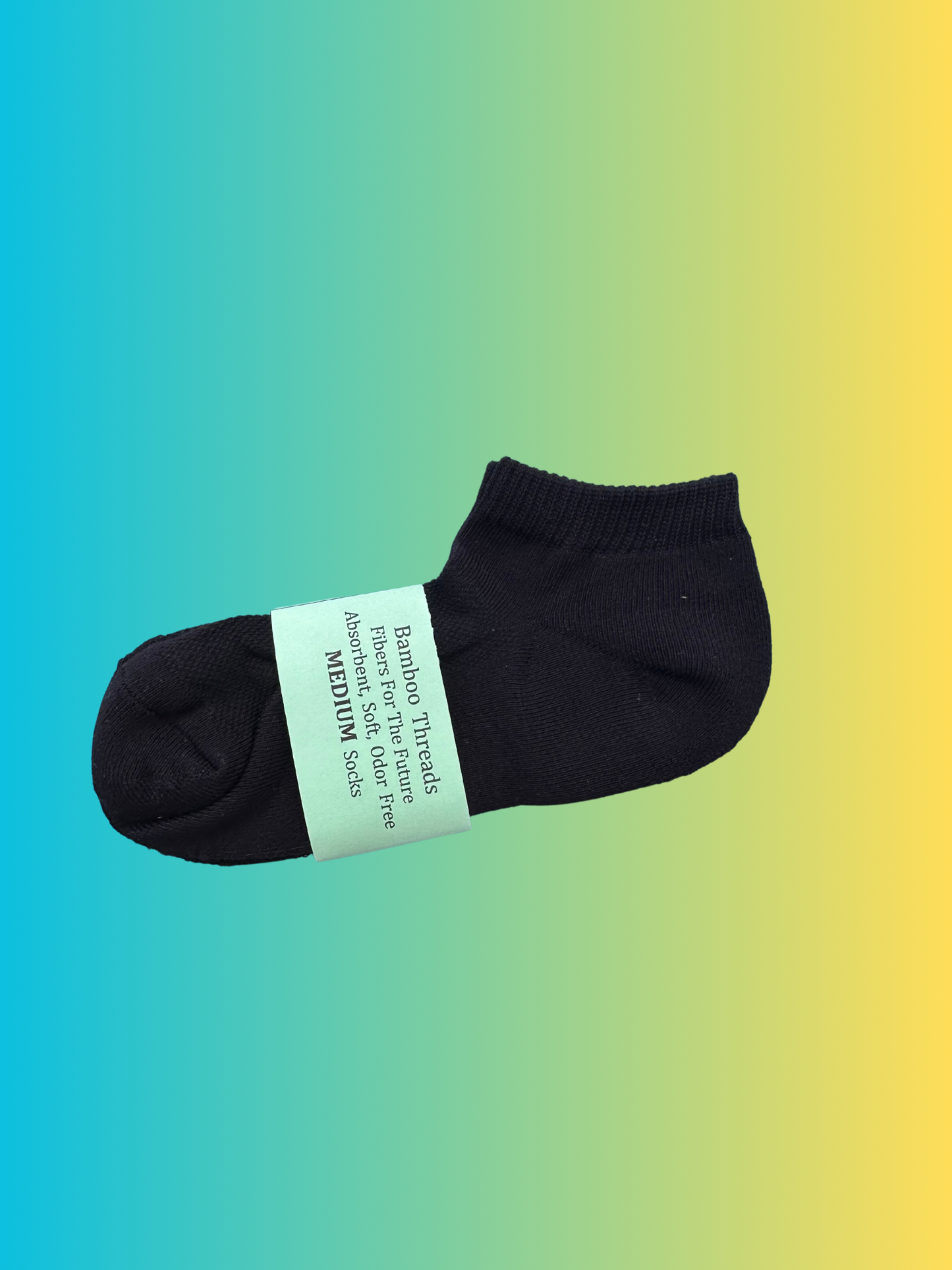 Hand Dyed Bamboo No Show Socks - (Colors)